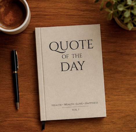 Quote of the Day Planner - 365 Days to Reset Your Mindset